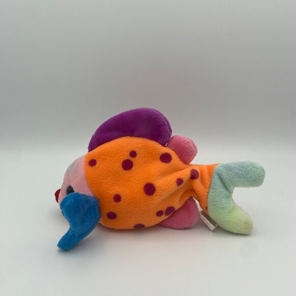 Ty Beanie Baby - Lips the Fish 8 Inch Stuffed Plush - Picture 5 of 14